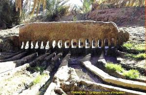 Timimoun - Grand Peigne d'Irrigation